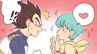 Vegeta And Bulmas Fiery Passion DBZ Comic Dub [upl. by Eilyw]