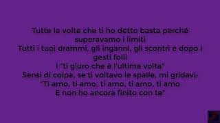 CRUDELIA  I Nervi Marracash Lyrics [upl. by Ssidnak]