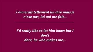 Indila  Tourner dans le vide French lyrics  English translation [upl. by Nauq411]