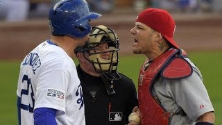 Yadier Molina Anger Moments [upl. by Hoopes503]