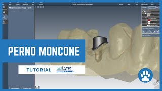 Perno Moncone con Cad Lynx Evolution [upl. by Hoeve503]