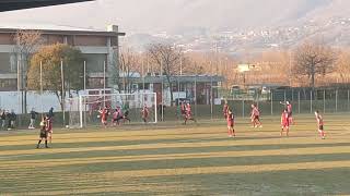 Seconda R Cordignano  Ponte nelle Alpi 21 Bozzon firma il goal vittoria [upl. by Atinauq]