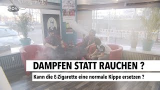 Dampfen statt Rauchen  RON TV [upl. by Ambrosia815]