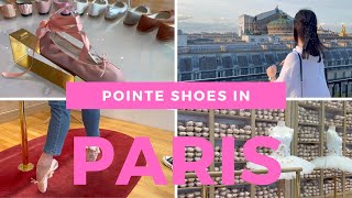 Paris Vlog  Pointe shoe fitting at Repetto  Dior Exhibition with my sister [upl. by Annoed204]