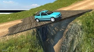 BeamNG Drive Crash Testing 9 Long Road  Insanegaz [upl. by Noned]