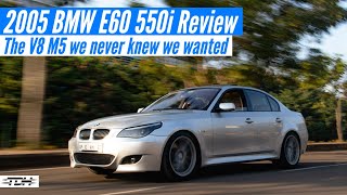 2005 BMW E60 550i Review Rarer than an E60 M5 in India  Autoculture [upl. by Acirem178]