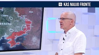 Kas naujo fronte GBagdonas – apie pristabdytą rusų puolimą Ukrainoje ir JAV raketas Vokietijoje [upl. by Langelo562]