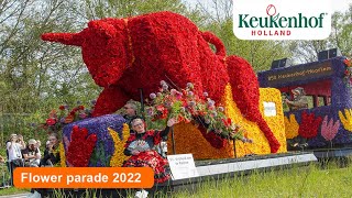 Flower Parade  Keukenhof 2022 [upl. by Nesbitt]