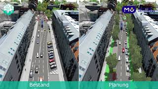 3DAnimation Radentscheid PaulHeyseStraße [upl. by Pandora]