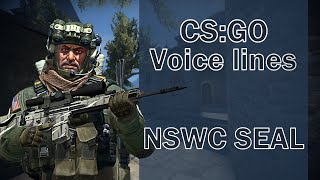 CSGO Agent Voice Lines NSWC SEAL [upl. by Meng903]