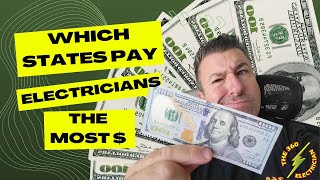 States with the highest pay for electricians journeyman electrician electricaljobs [upl. by Lisetta455]