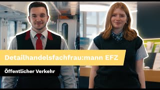 Lehre als Detailhandelsfachfraumann EFZ öffentlicher Verkehr [upl. by Duvall]