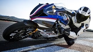 BMW HP4 RACE 2017  BMW S1000RR 215HP  WHEELIE  ACCELERATIONS  SOUND [upl. by Ailecara366]