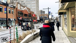 WALKING DOWNTOWN HALIFAX CANADA  NOVA SCOTIA BINAURAL CITY SOUNDS  4K AMBIENCE Extraordinary [upl. by Nyrehtak]