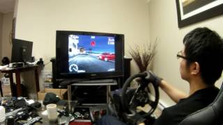 Sega Rally 2 PC  Logitech G25  Force Feedback [upl. by Vasily]