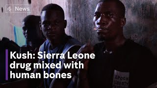 Drug mixed with human bones ravaging Sierra Leone [upl. by Hsur]