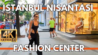 ISTANBUL TURKEY CITY CENTER OF FASHION SHOPS AND PEOPLE NISANTASI 4K WALKING TOUR  FEBRUARY 2024 [upl. by Hole886]