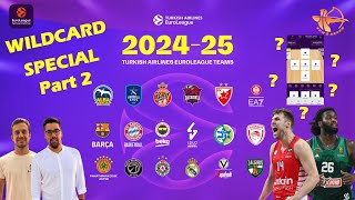 Euroleague Fantasy Wildcard Drafts για ΟΛΑ τα ΓΟΥΣΤΑ [upl. by Idur]