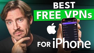 Best FREE VPNs for iPhone  3 FREE VPN for iOS options 2024 💸 [upl. by Jaymie]