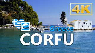 Corfu Κέρκυρα Greece ► Travel Video 4K ► Travel in ancient Greece TouchGreece [upl. by Zerlina]