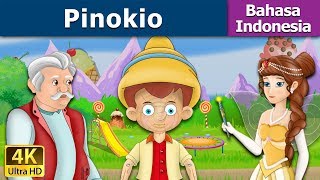 Pinokio  Pinocchio in Indonesian  Dongeng Bahasa Indonesia [upl. by Fin411]