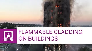 Flammable Cladding on Buildings [upl. by Enneira]