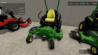 Picking up some mowers FS22 RP [upl. by Nnyltak]