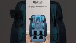 JC BUCKMAN RefreshUS  Blue Massage Chair  shorts massagechair massagetherapy wellbeing [upl. by Verada108]