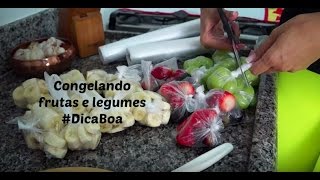 Como congelar frutas e legumes por Paula Miranda [upl. by Hael]