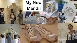 देखो मेरा नया मंदिर गणेश चतुर्थी पर  My New Home Temple  Mandir  Mandir Decoration [upl. by Leak]