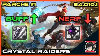 Nuevo Parche Buffs Y Nerfs📜Primer Parche De Crystal Raiders 240101 📌En Albion Online En 2024🔴 [upl. by Ehtylb]