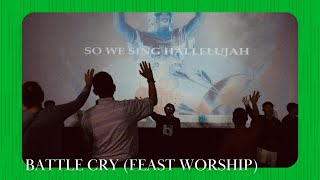 Battle Cry Feast Worship  Jingle Bell Rock Live Cover  11262023 Opening [upl. by Aihseket]