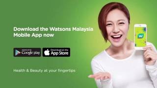 Watsons Malaysia Mobile App Benefits amp Functions [upl. by Allyn]