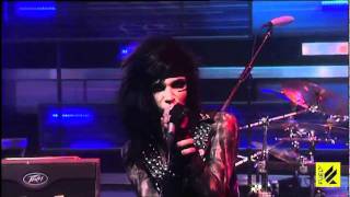 Black Veil Brides  Fallen Angels Live on Daily Habit Music [upl. by Yelkrab]