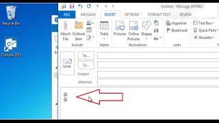 How to Allow Emoticons in Microsoft® Outlook 2013 [upl. by Aneladgam]