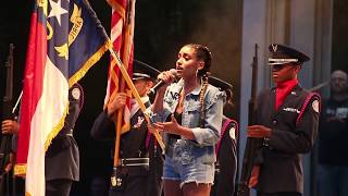 Lee Vasi  Fayetteville NC  Star Spangled Banner [upl. by Nnylyaj]