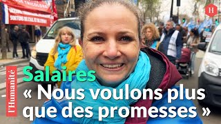 « Plus de salaires moins de précaires » manifestation pour le pouvoir dachat à Paris [upl. by Sokil]