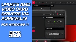 How to update AMD Video Card Drivers through Adrenalin [upl. by Ytsrik597]