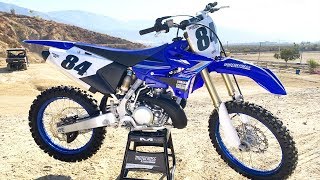 Best sounding 250 2stroke Cole Kish YZ250 at ClubMX [upl. by Aserahs]