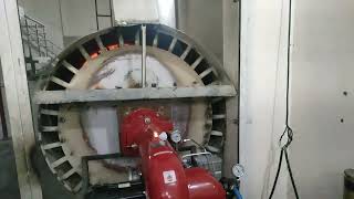 weishaupt diesel fired burner installation and testing weishaupt TechBurner diesel [upl. by Noiek945]