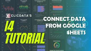 Connect Your Data from Google Sheets  i4 ClicData Tutorial [upl. by Akeemahs734]