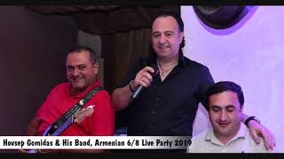 Hovsep Gomidas amp His Band Armenian 68 Live Party 2019 [upl. by Kuhn]