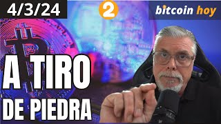 🔴BITCOIN SE ✅CUMPLIÓ ESCENARIO ENTRADA ALCISTA SEMANAL Y ESTÁ CERCA DE OBJETIVOS [upl. by Maddeu]