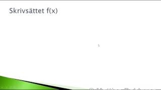 Matematik 1b Sammanfattning Kapitel 4 Funktioner [upl. by Pincas]