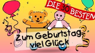 Zum Geburtstag viel Glück  Traditionelle Kinderlieder  Kinderlieder [upl. by Sedgewinn]