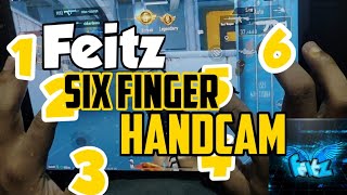 FEITZ SIX FINGER IPAD HANDCAM🇮🇳Feitz  PUBG Mobile [upl. by Esiom]