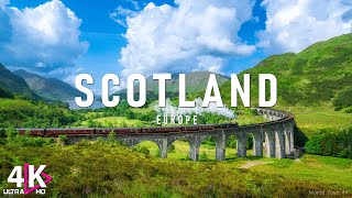 Scotland Nature Relaxing Movie 4K  Meditation Relaxing Music  Wonderful Nature [upl. by Grimaud]