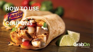 How to use Faasos Coupon Code on GrabOnin [upl. by Carling]