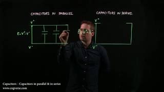 20  Capacitors  Capacitors in parallel amp in series [upl. by Tiana]