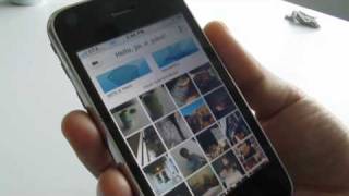 Flickr App for the iPhone Video Demo [upl. by Lavro551]